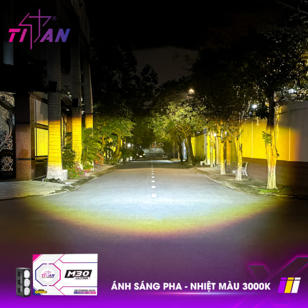 Đèn Trợ Sáng Bi Cầu Titan M30 Ultra - Hình ảnh 9