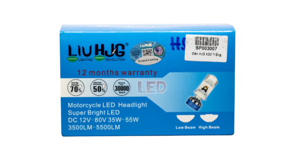 Bóng Đèn Led HJG K30 Trắng (BH: 18T) - Ảnh 2