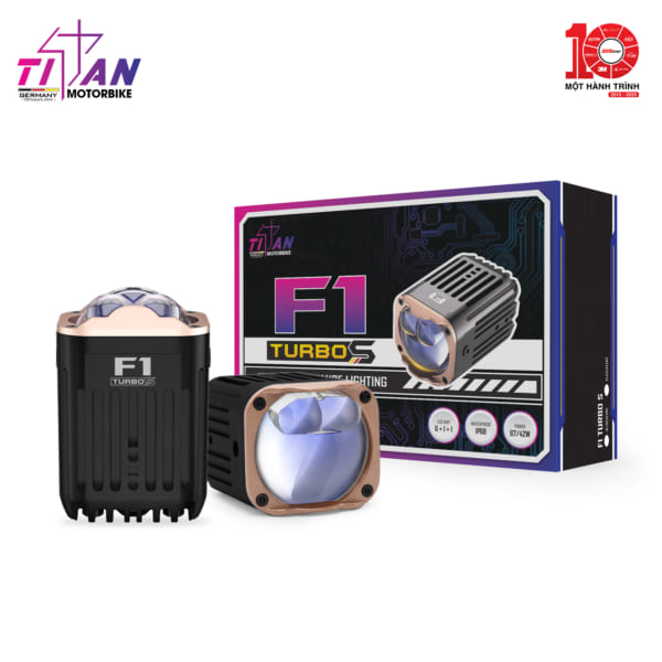 Đèn Trợ Sáng Bi Cầu Titan Moto F1 Turbo S - Ảnh 3