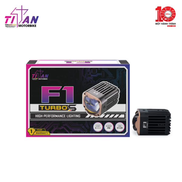 Đèn Trợ Sáng Bi Cầu Titan Moto F1 Turbo S - Ảnh 4